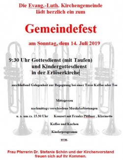 Gemeindefest 2019